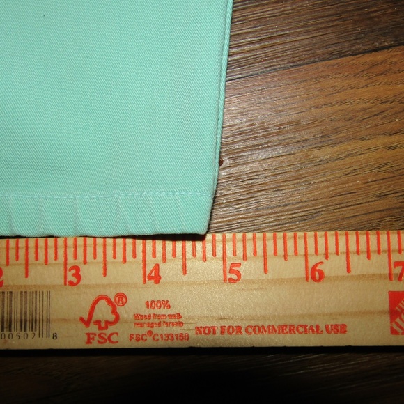 American Apparel Teal Pants Size 30/31 96% Cotton - Picture 4 of 7